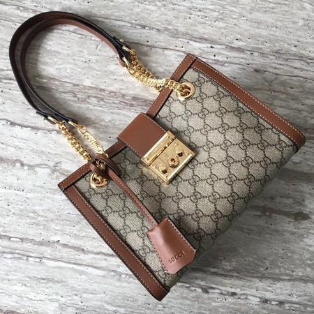 Gucci Monogram Chain Leather Crossbody