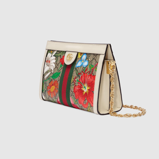 Gucci Monogram Chain Leather Crossbody