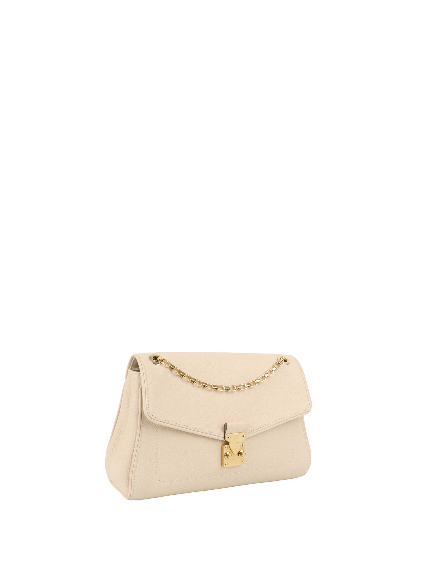 Louis Vuitton Cream Monogram Empreinte Saint Germain PM Bag