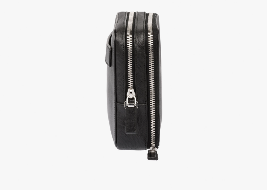 Prada Saffiano Leather MenÂs Bag Black