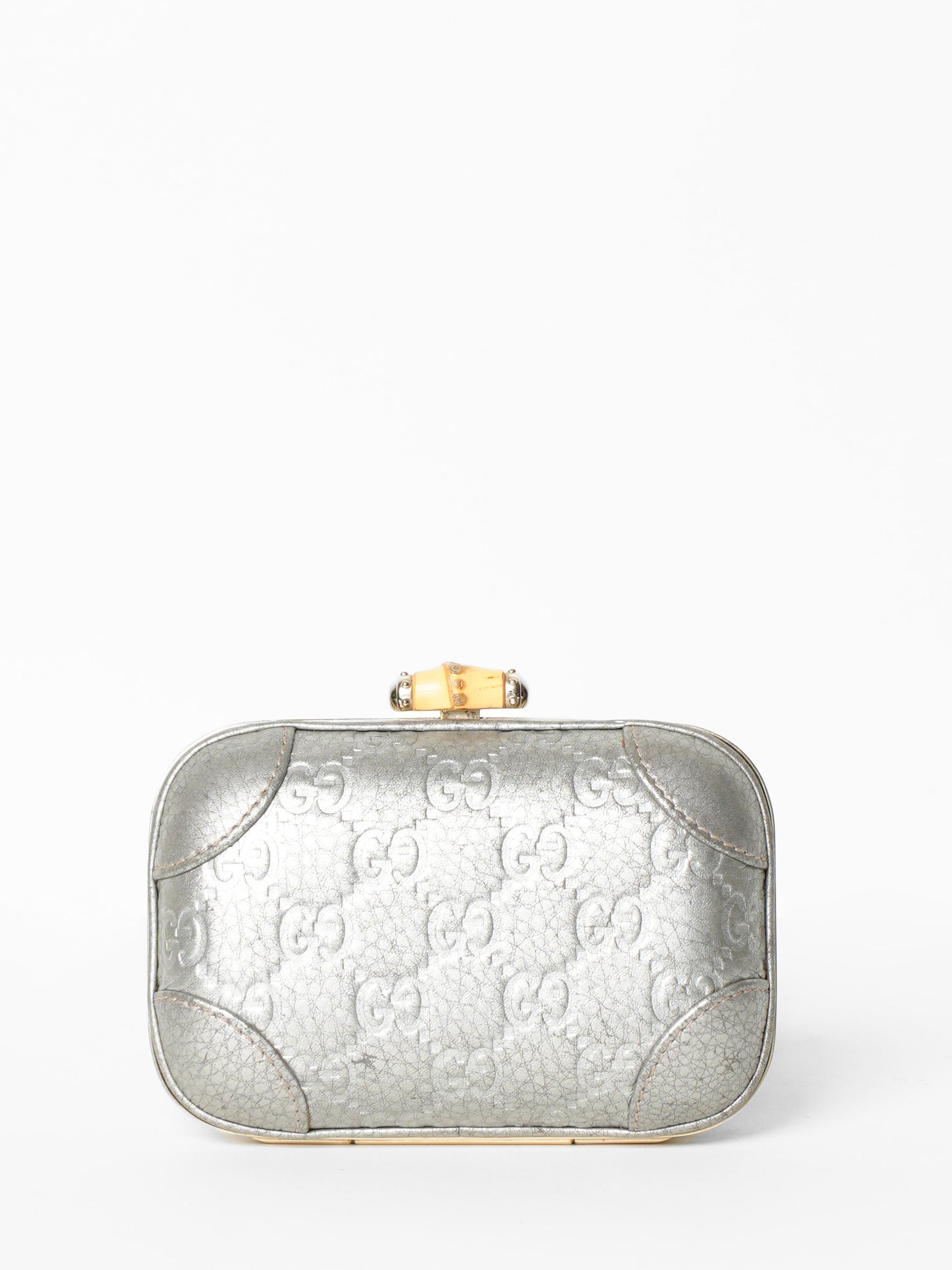Gucci Lou Leather Clutch