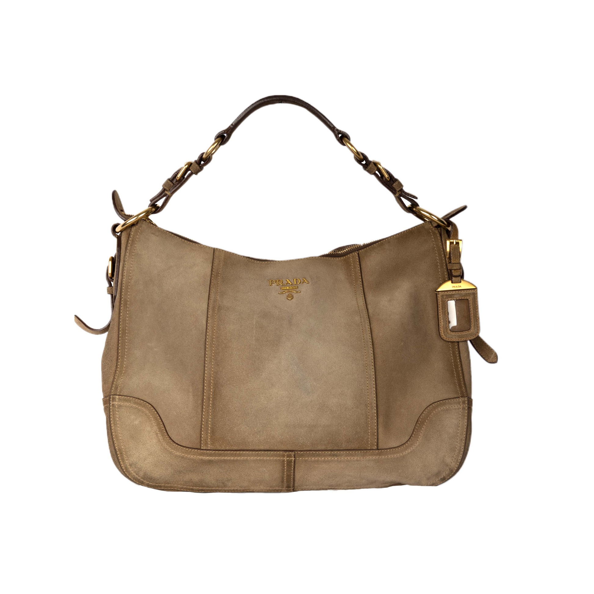 Prada Antik Cervo Hobo Bag
