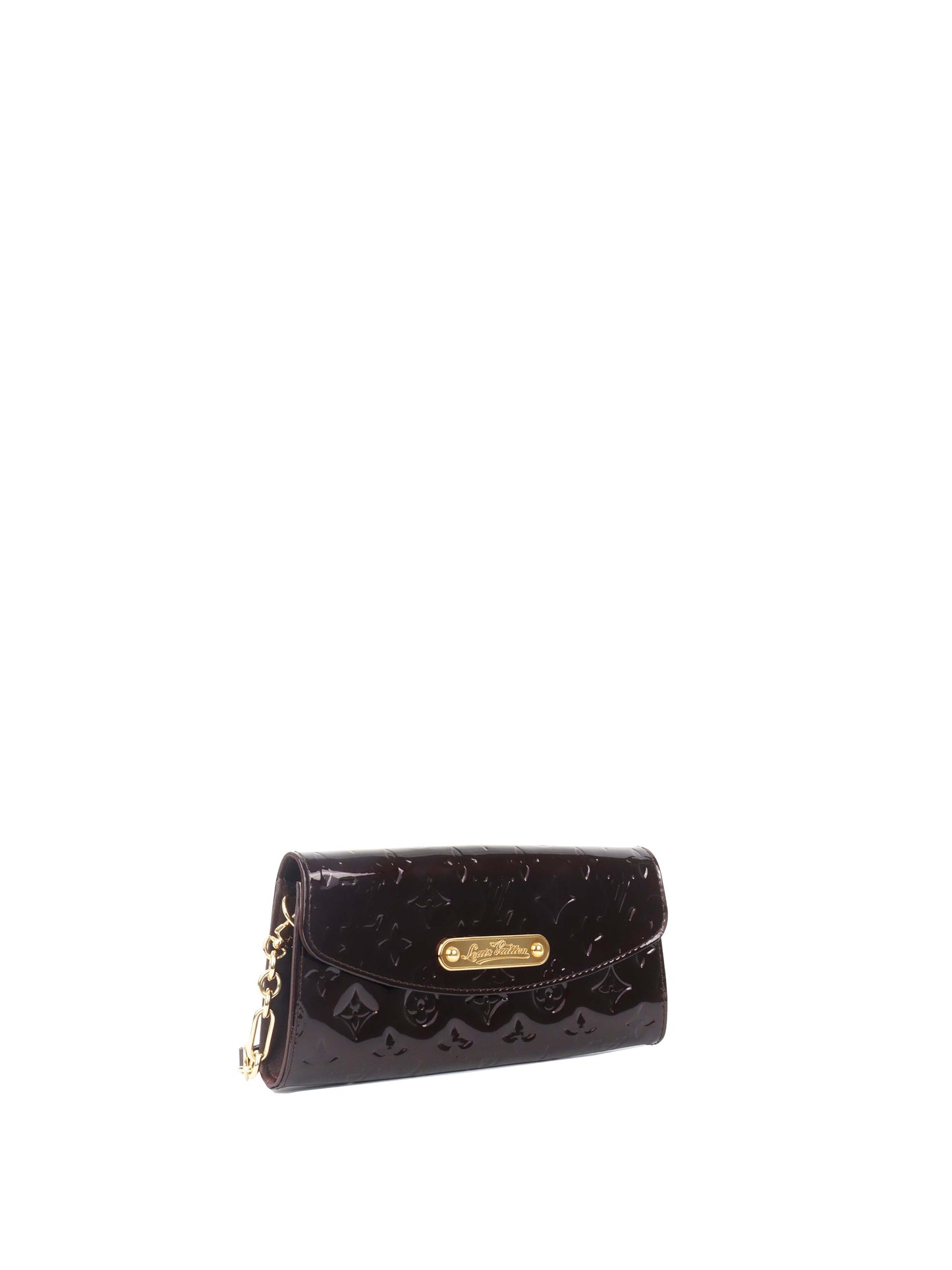 Louis Vuitton Amarante Monogram Vernis Sunset Boulevard Shoulder Bag