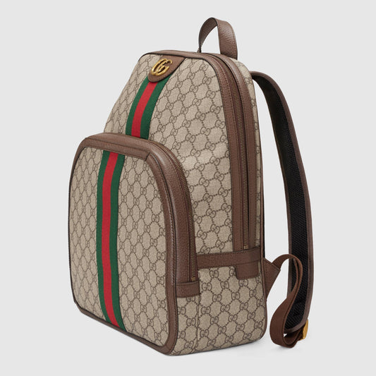 Gucci Monogram Leather Canvas Crossbody