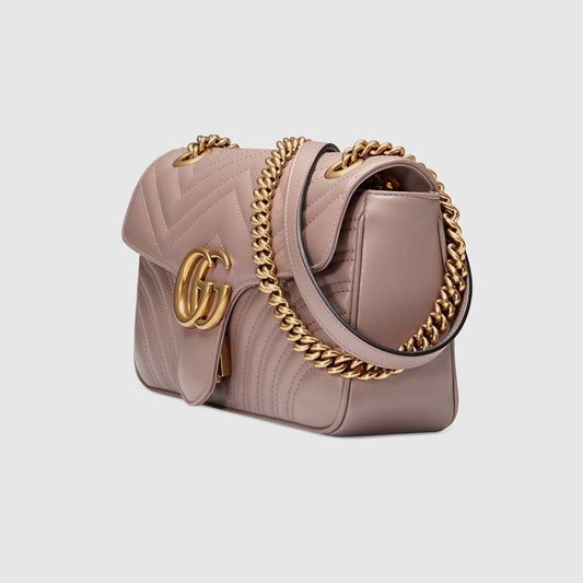 Gucci Monogram Chain Leather Crossbody