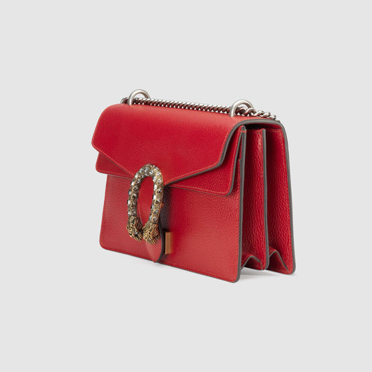 Gucci Monogram Chain Leather Crossbody