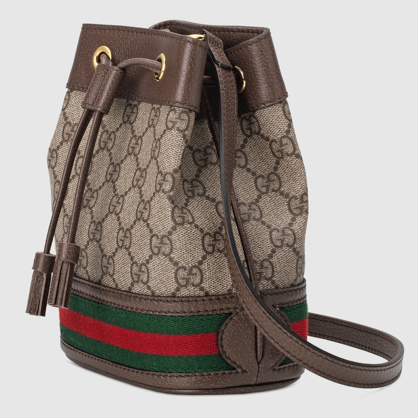Gucci Monogram Leather Mini Crossbody