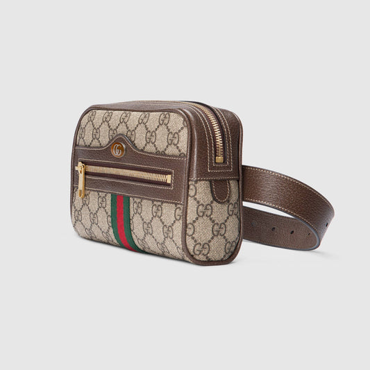 Gucci Monogram Leather Canvas Crossbody