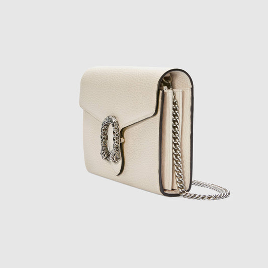 Gucci Monogram Chain Leather Crossbody