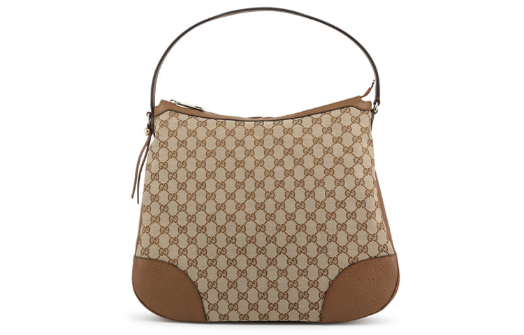 Gucci Monogram Canvas Shoulder Bag