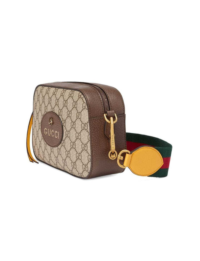 Gucci Leather Canvas Crossbody Style 18
