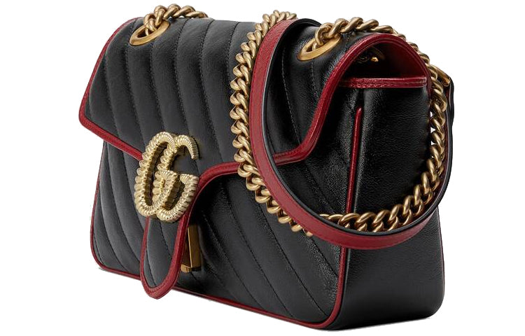 Gucci Chain Leather Shoulder Bag