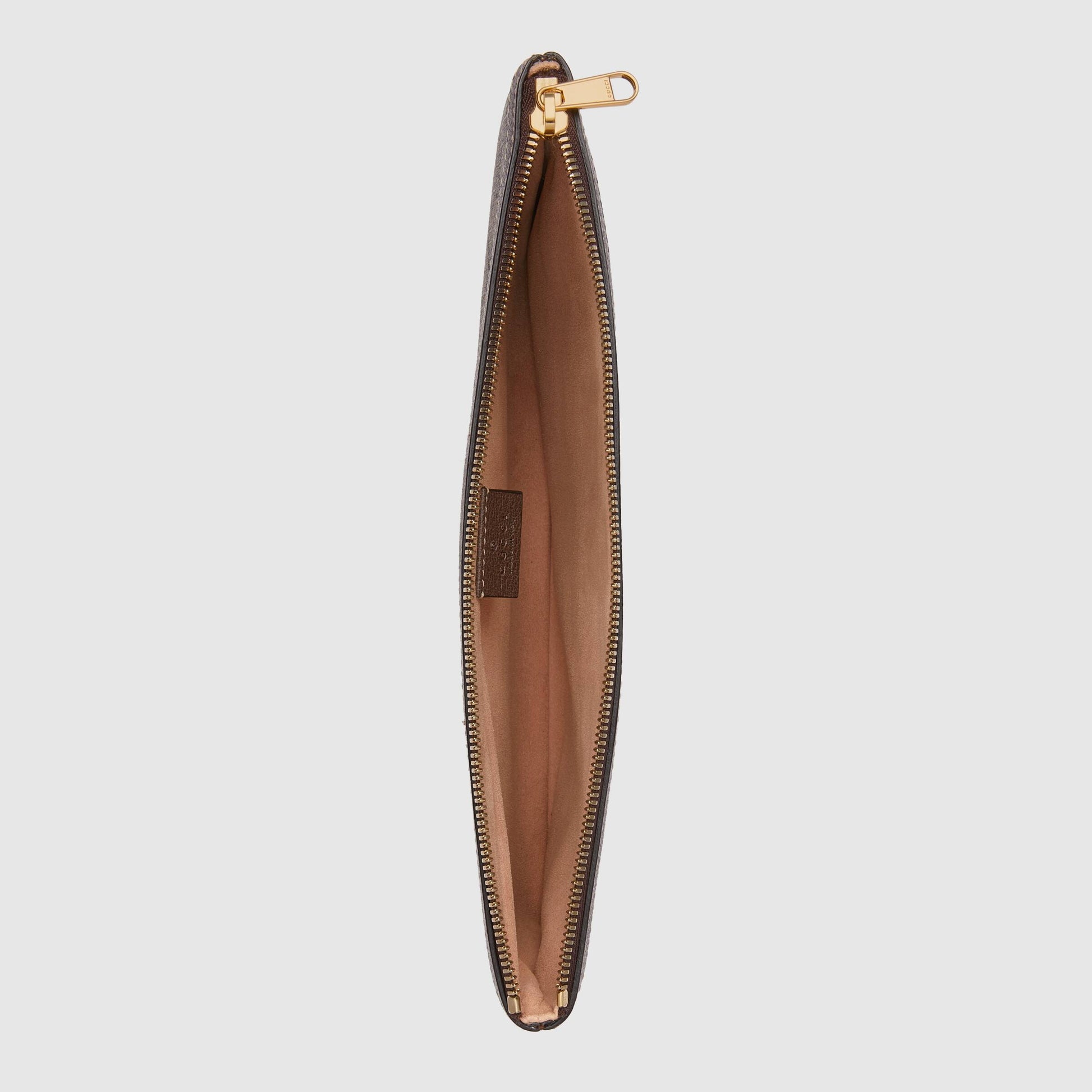 Gucci Monogram Leather Canvas Crossbody