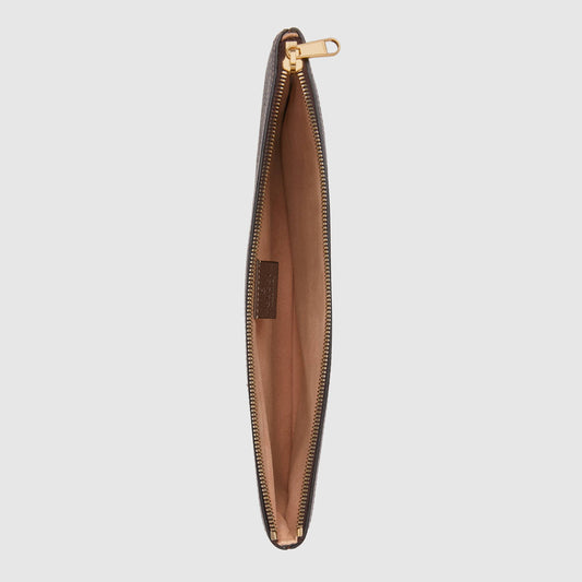 Gucci Monogram Leather Canvas Crossbody