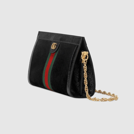 Gucci Monogram Chain Leather Crossbody