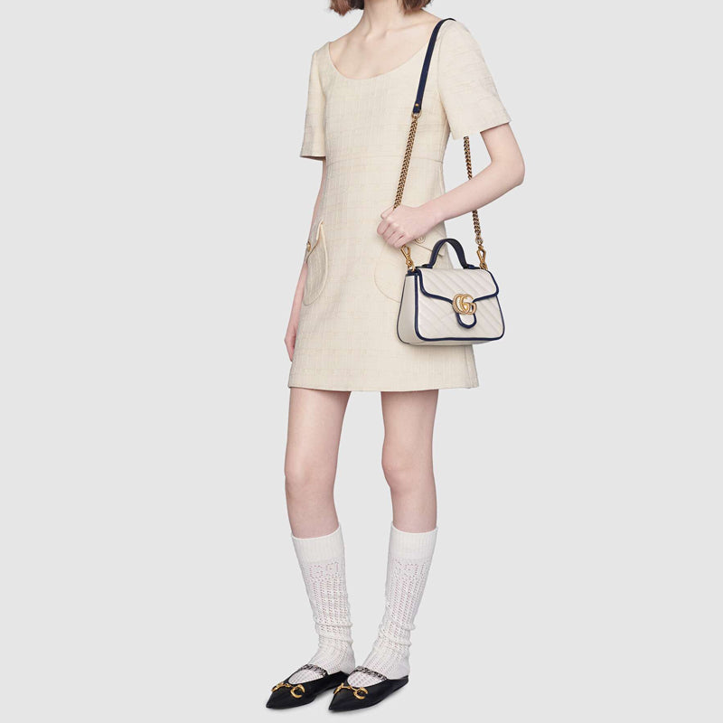Gucci Chain Leather Shoulder Bag