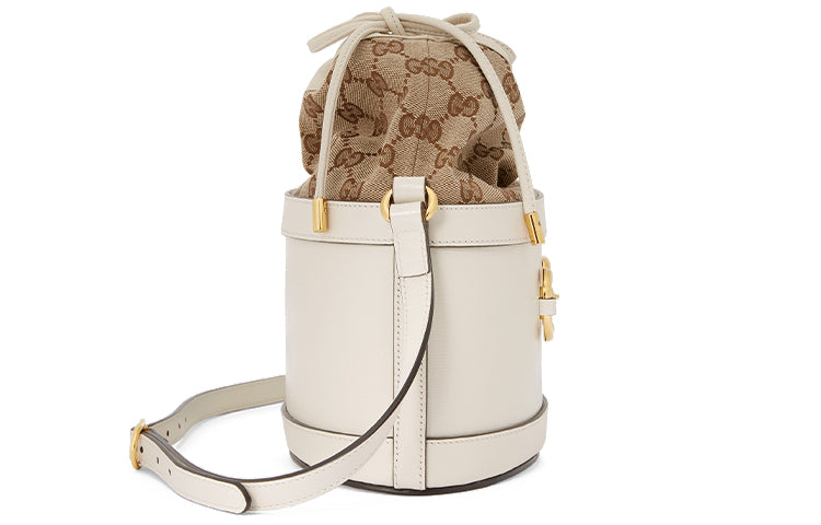 Gucci Leather Canvas Crossbody
