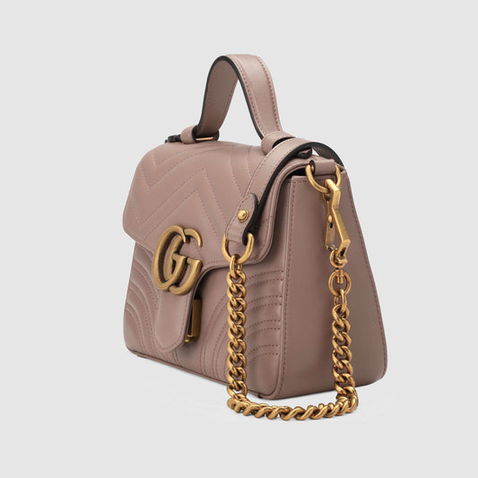 Gucci Monogram Chain Leather Crossbody