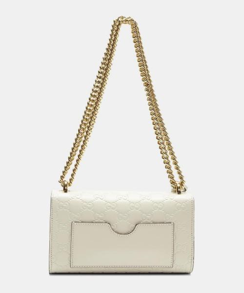 Gucci Monogram Chain Leather Crossbody