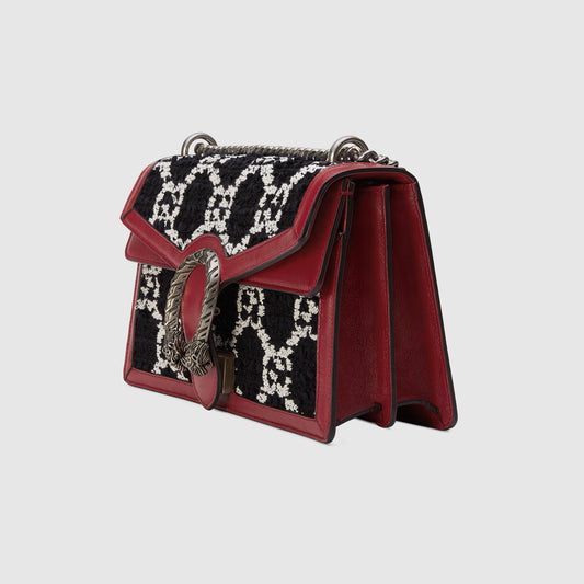 Gucci Monogram Chain Leather Crossbody