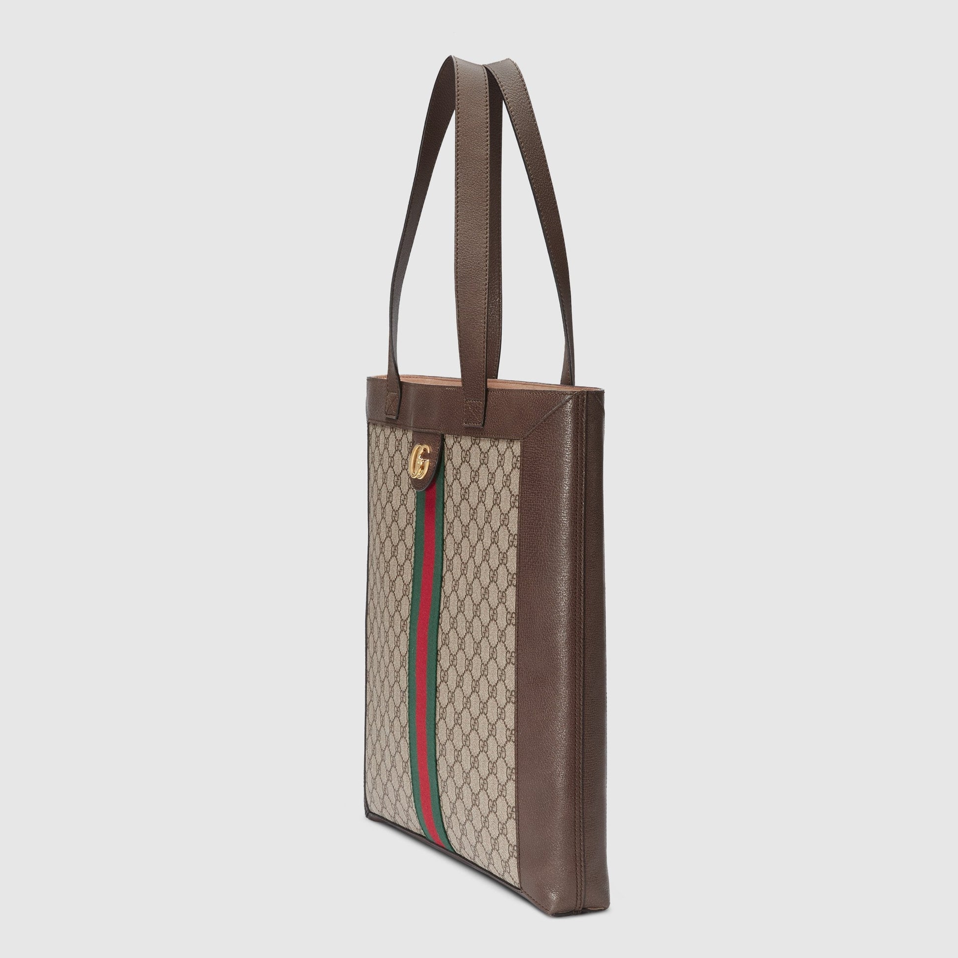 Gucci Monogram Leather Tote
