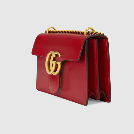 Gucci Monogram Chain Leather Crossbody
