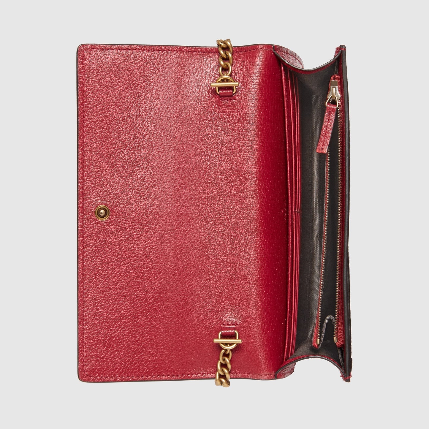 Gucci Monogram Chain Leather Crossbody