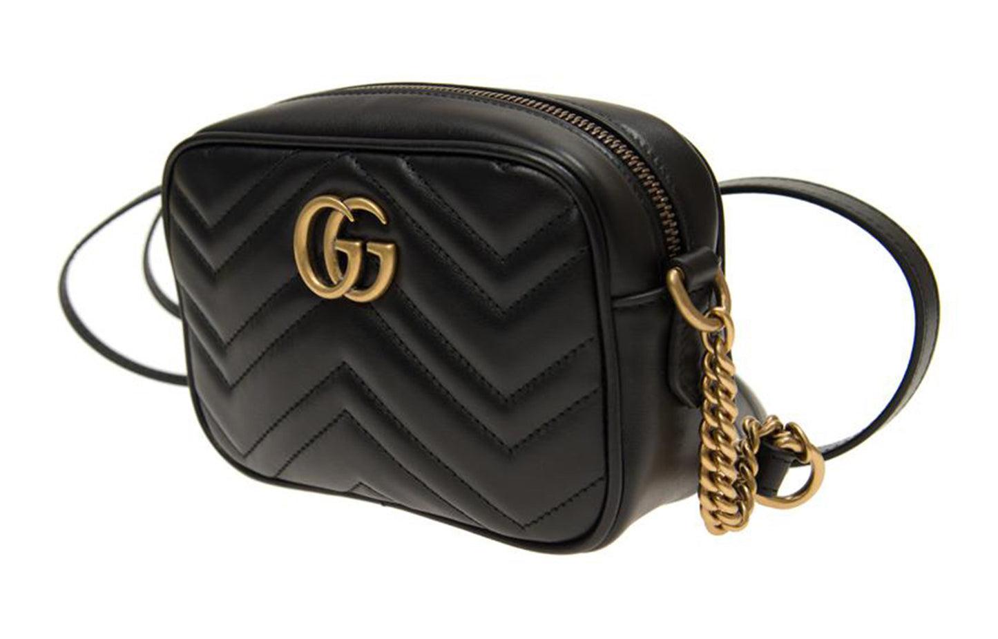 Gucci Chain Leather Crossbody