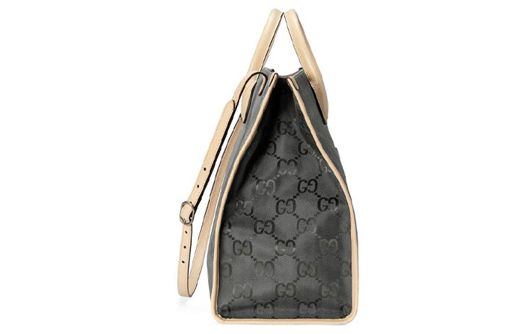 Gucci Nylon Leather Tote