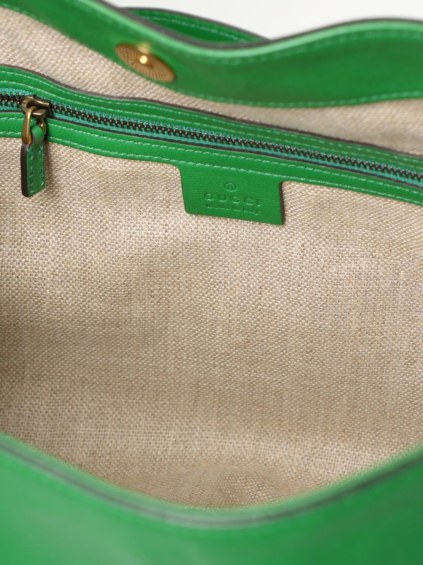 Gucci Lou Chain Leather Tote
