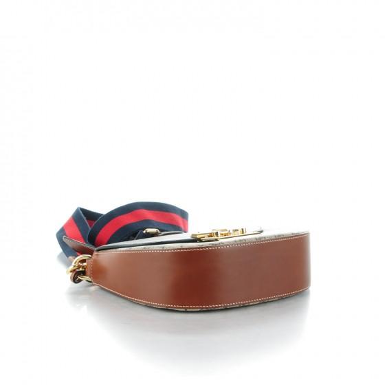 Gucci Monogram Nylon Leather Canvas Crossbody