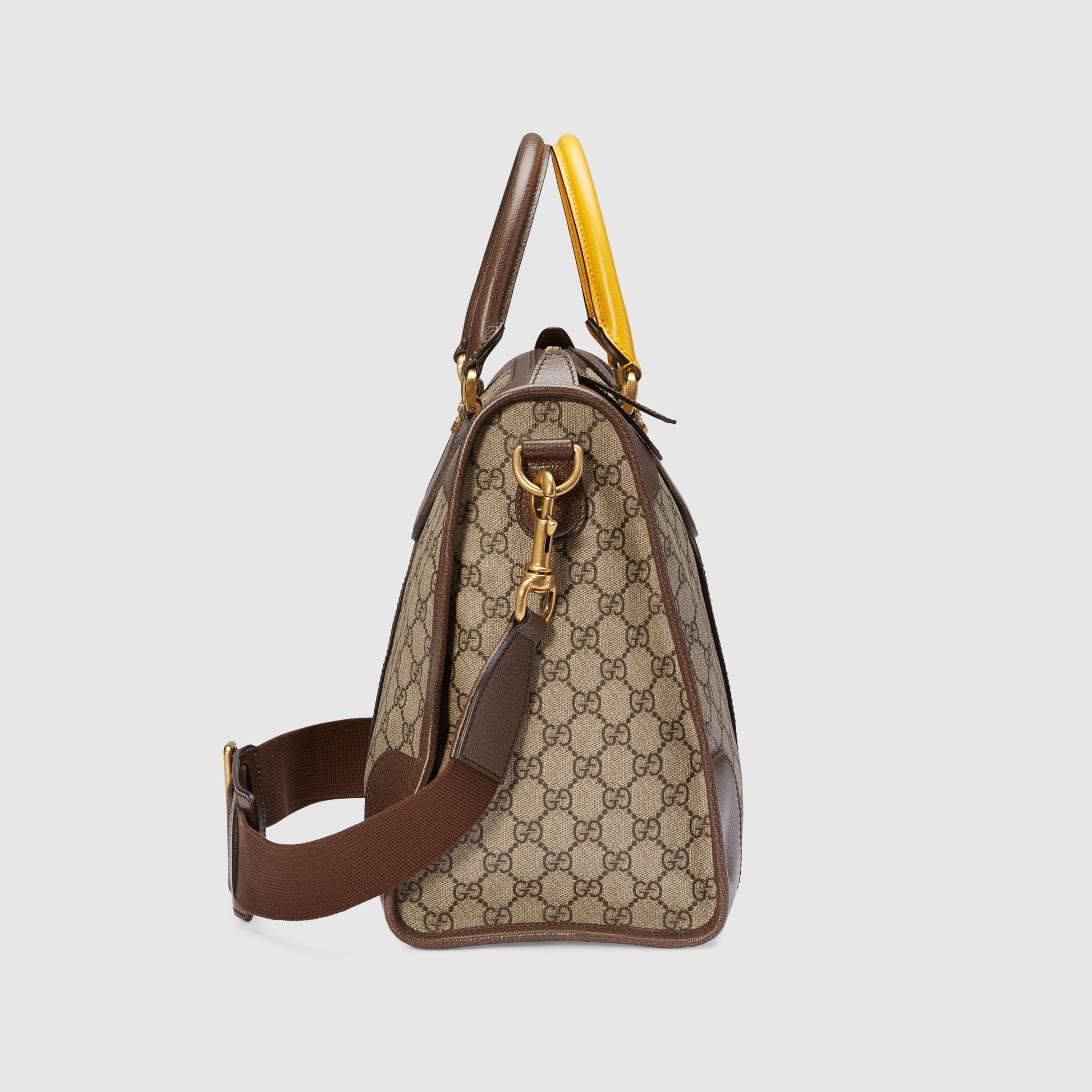 Gucci Monogram Nylon Leather Crossbody