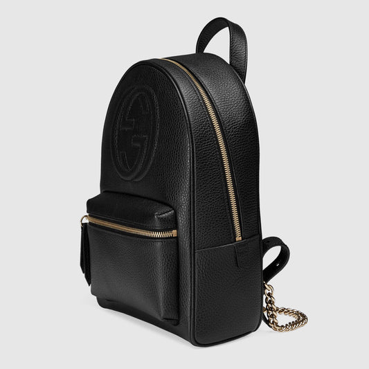 Gucci Monogram Chain Leather Crossbody