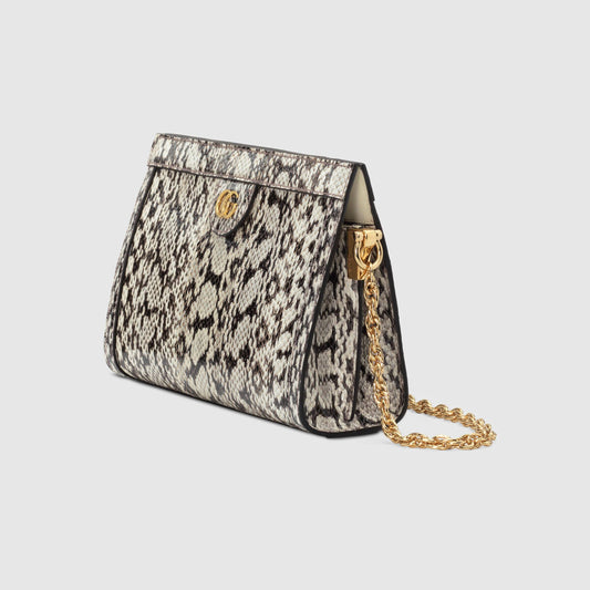 Gucci Monogram Chain Leather Crossbody