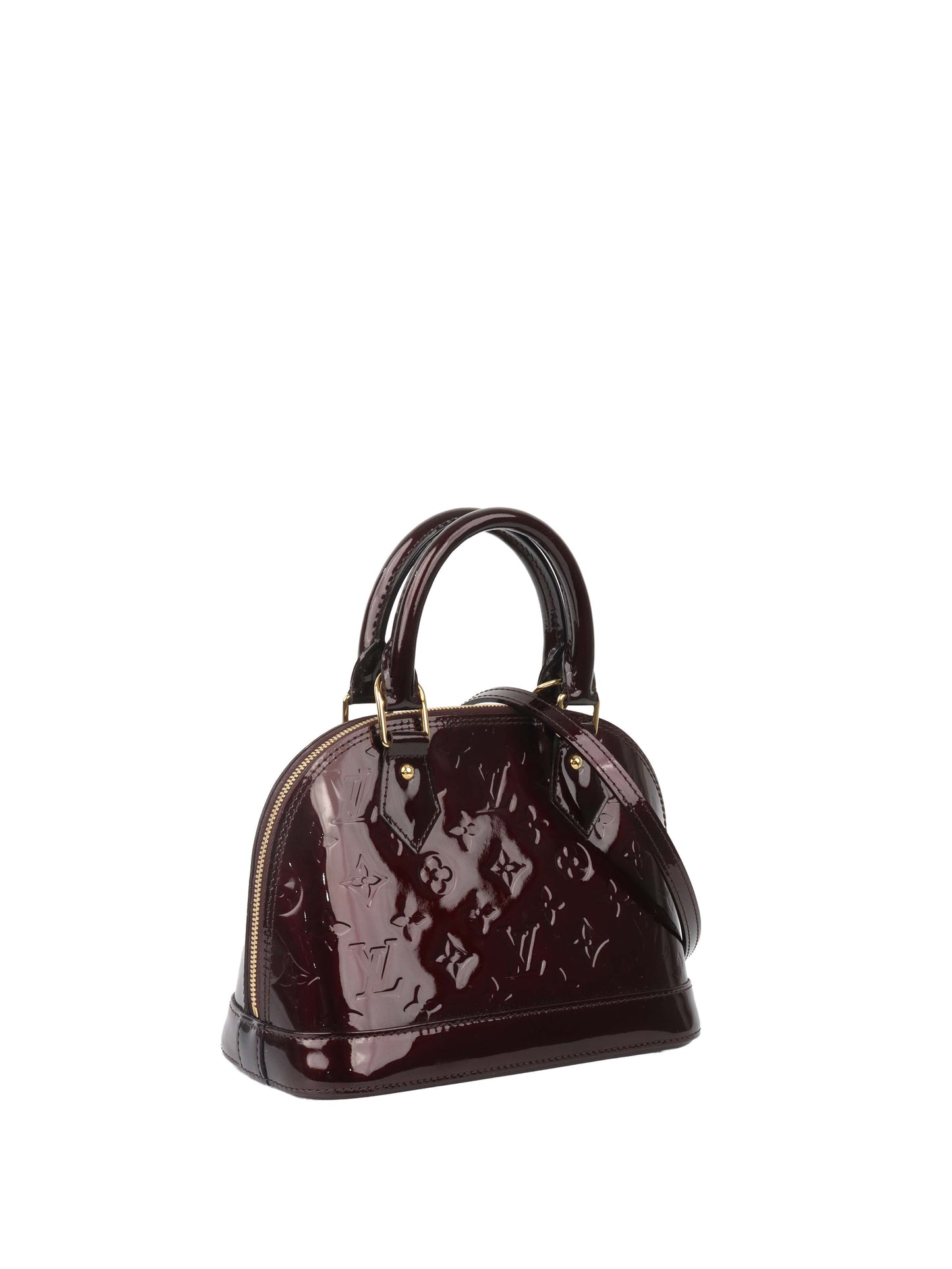 Louis Vuitton Vernis Alma BB Monogram Patent Leather