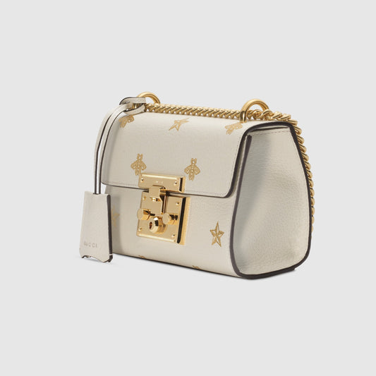 Gucci Monogram Chain Leather Crossbody