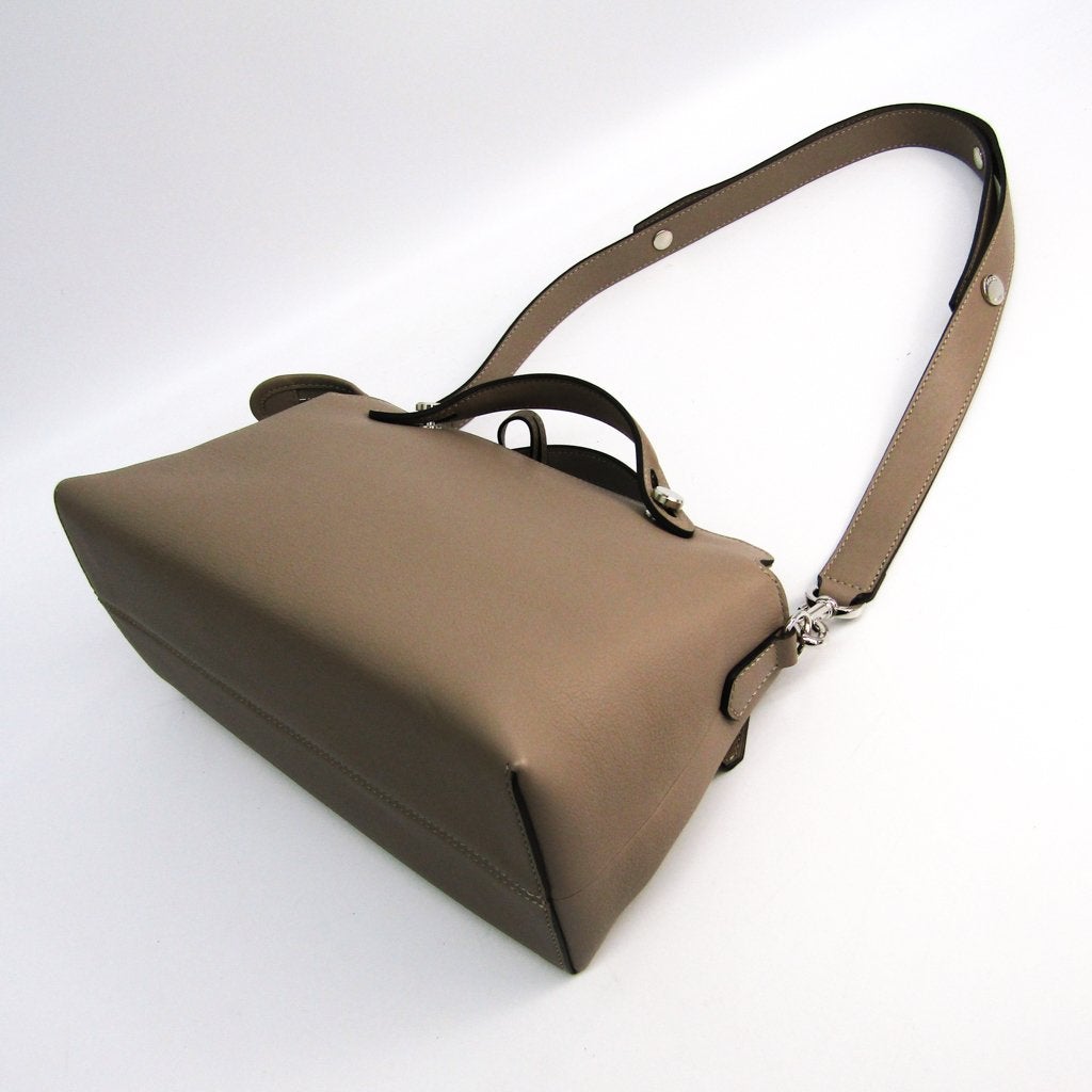 Fendi Beige Leather By The Way Medium