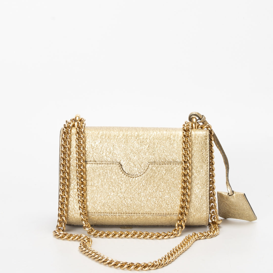 Gucci Chain Leather Shoulder Bag