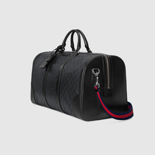Gucci Monogram Nylon Leather Canvas Crossbody