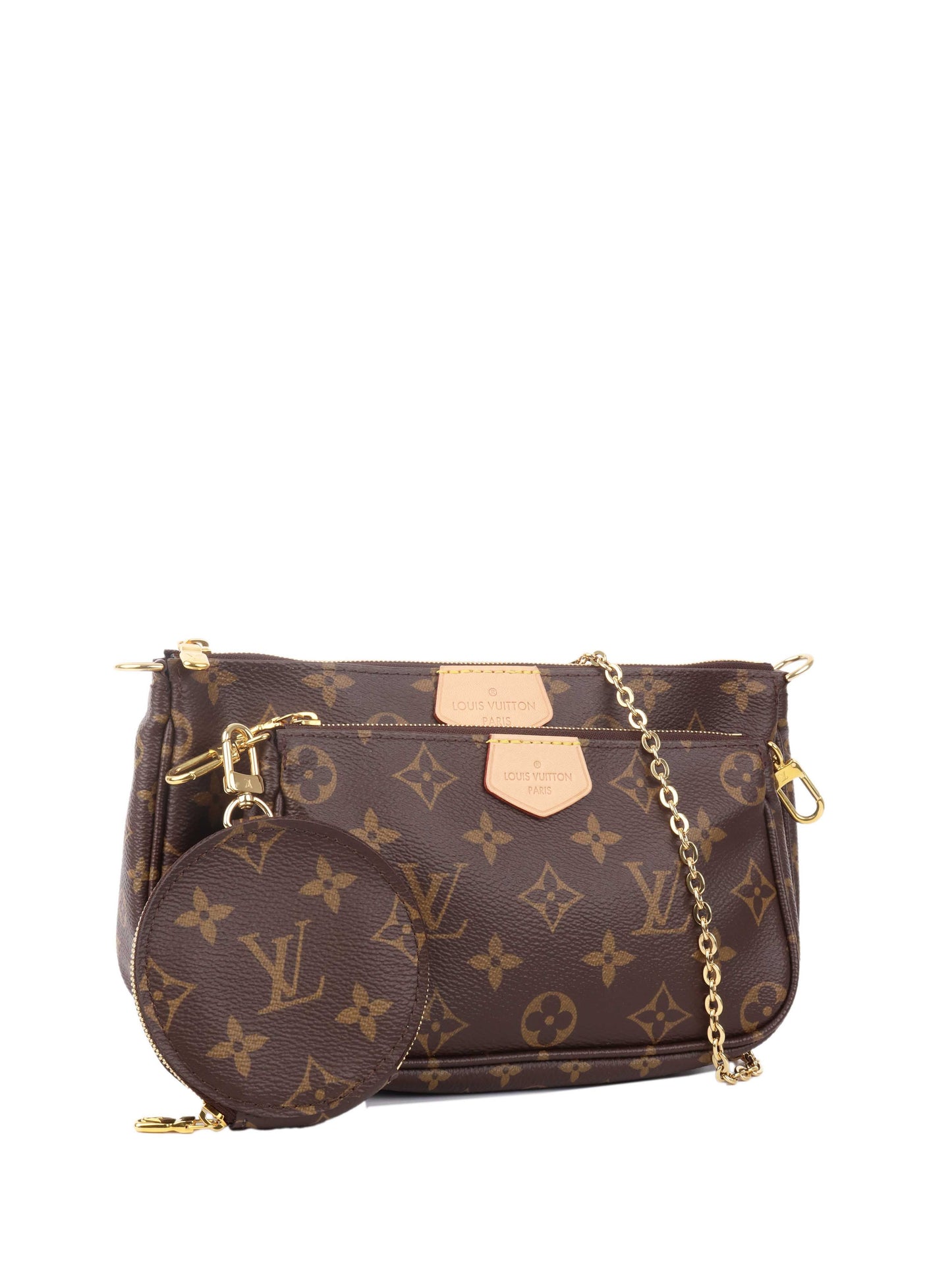 Louis Vuitton Khaki Multi Pochette Accessoire