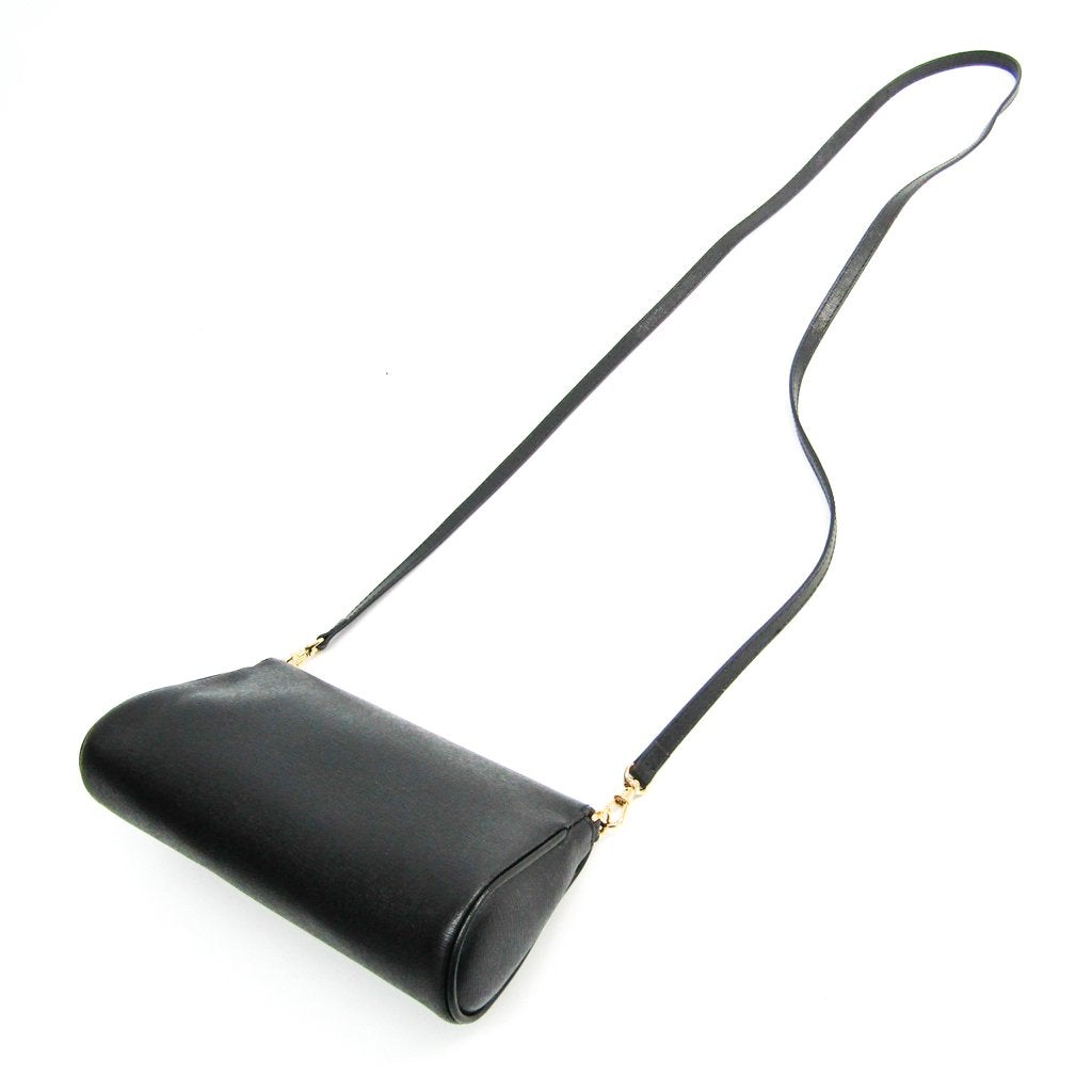 Fendi Black Nappa Mini Baguette