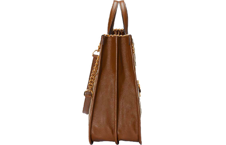 Gucci Chain Canvas Tote
