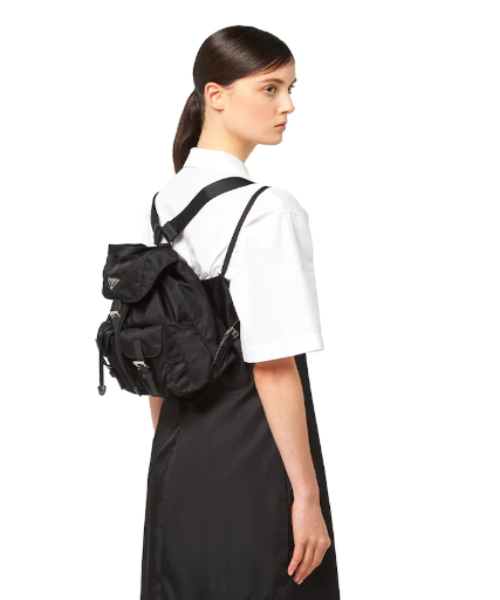 Prada Re-Nylon WomenÂs Backpack Black
