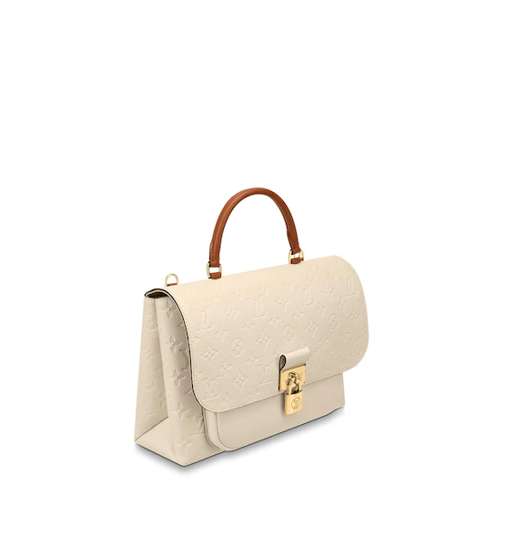 Louis Vuitton Marignan Messenger Bag Monogram Creme Caramel