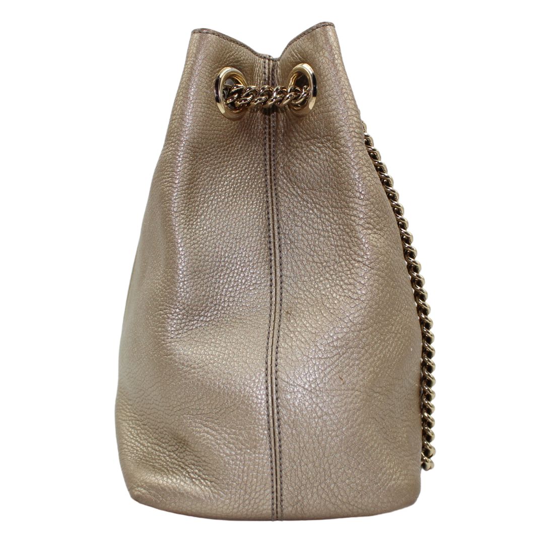 Gucci Soho Calfskin Quilted Shoulder Bag