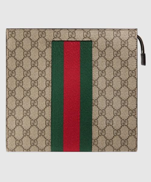 Gucci Monogram Canvas Crossbody