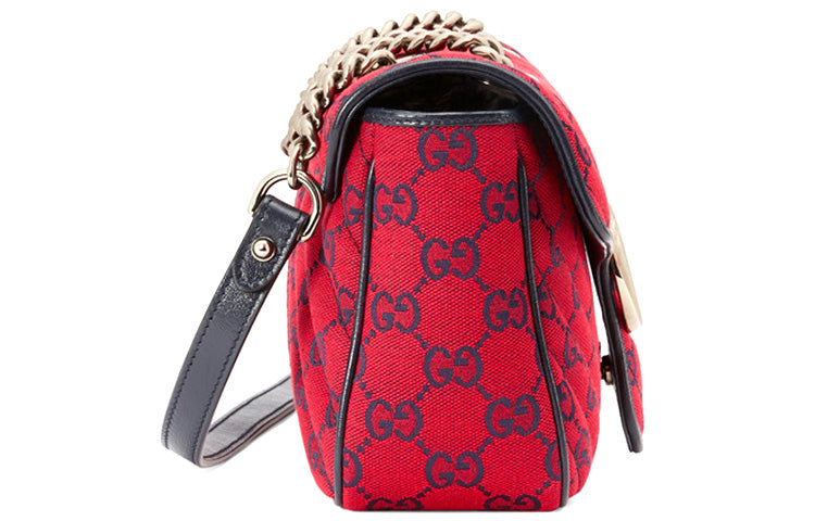 Gucci Chain Leather Shoulder Bag
