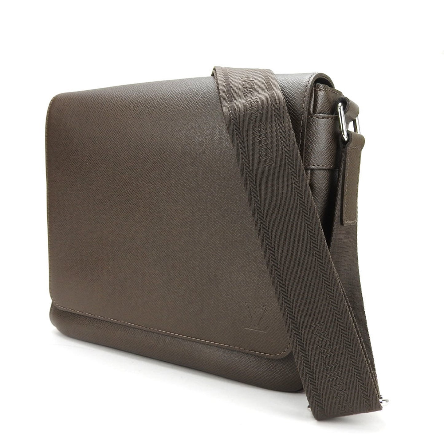 Louis Vuitton Taiga Grizzly Taiga Leather Shoulder Bag