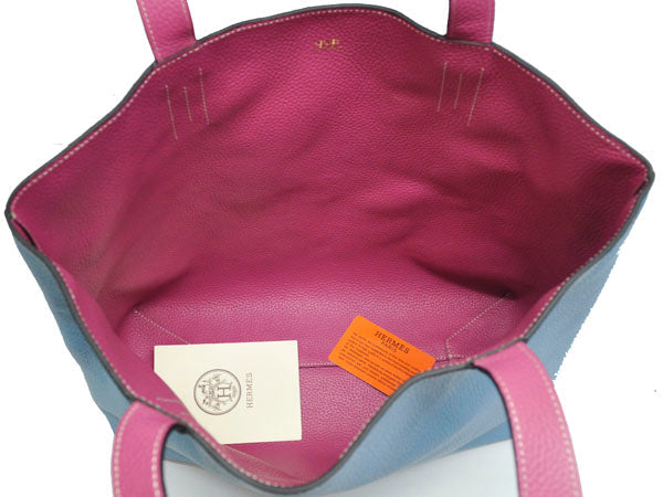 Luxury Hermes Shopping bag Ladies Cross Body Bag Pink