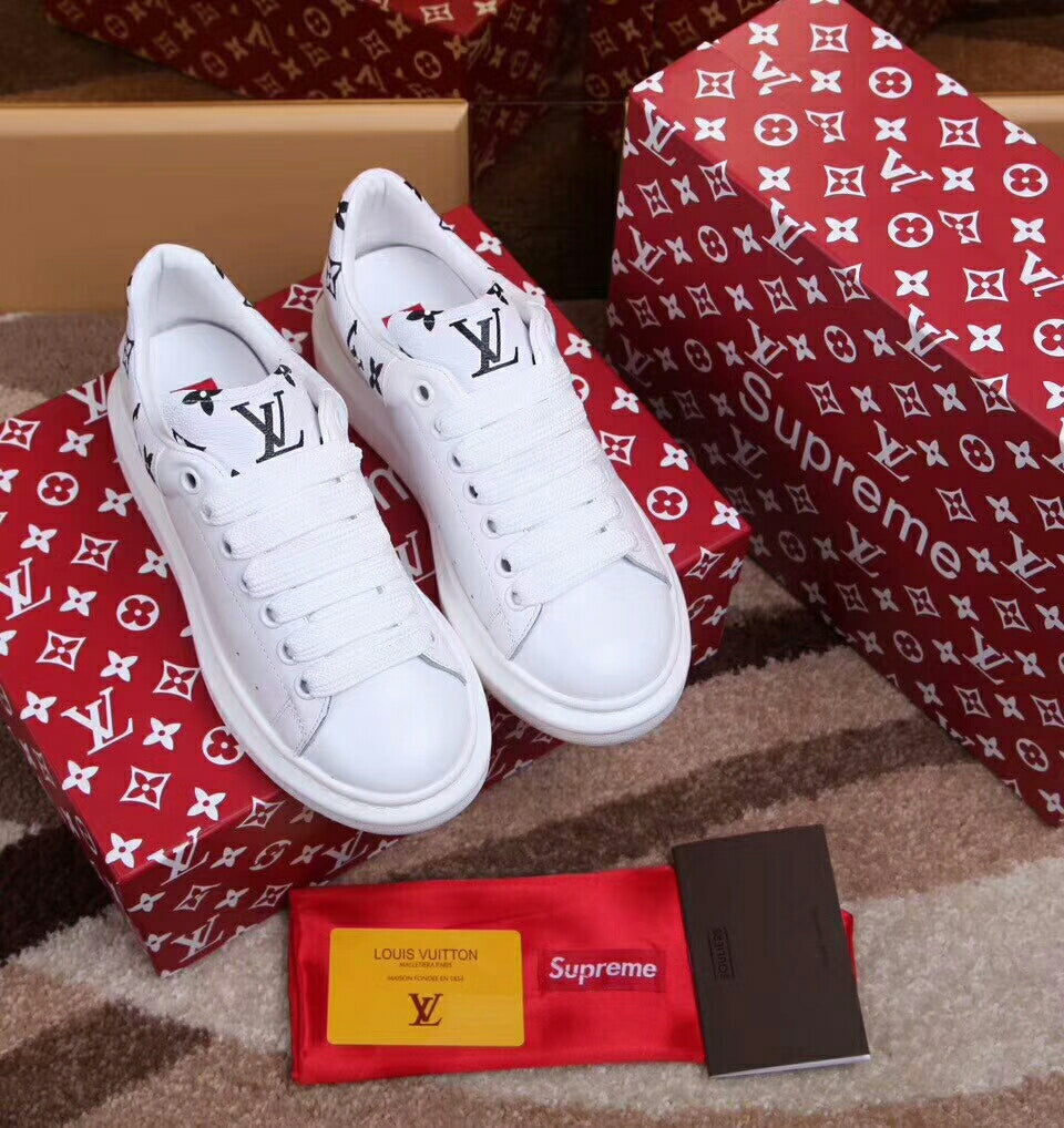 Louis Vuitton AC Sup Red White Sneaker
